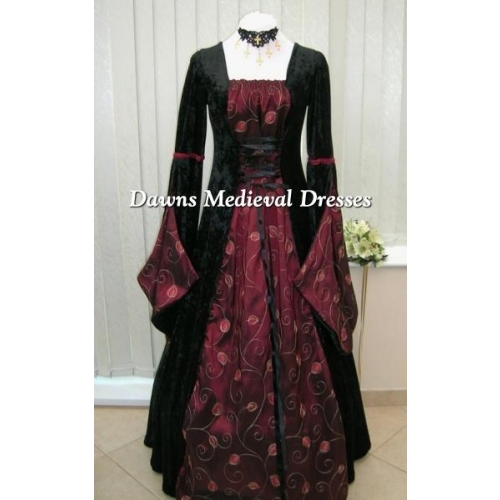 Pagan Open Sleeve Medieval Dresses